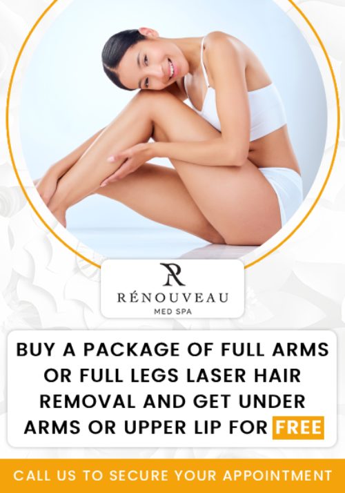 Laser hair removal can provide semi-permanent hair removal from unwanted areas. The laser hair removal treatment provided by Dr. Naini MD., at Renouveau Med Spa is the most efficient way to permanently remove unwanted hair, minimizing hair growth by up to 90% and making your skin softer to meet your beauty goals. For more information schedule a consultation or contact us today.We are conveniently located at 11600 Washington Place, Suite 106, Los Angeles, CA 90066.