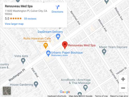 Get Directions to Renouveau Med Spa in Los Angeles, CA